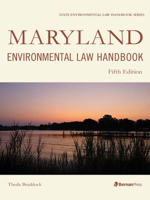 cover image of Maryland Environmental Law Handbook